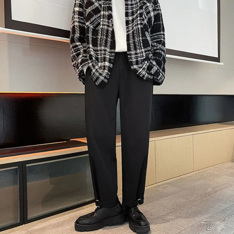 Draped Plain Male Suit Trouser - Men'S Fashion Reviews 评论和价格