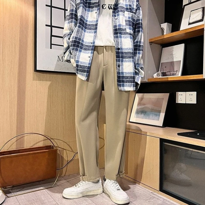 Draped Plain Male Suit Trouser - Men'S Fashion Reviews 评论和价格
