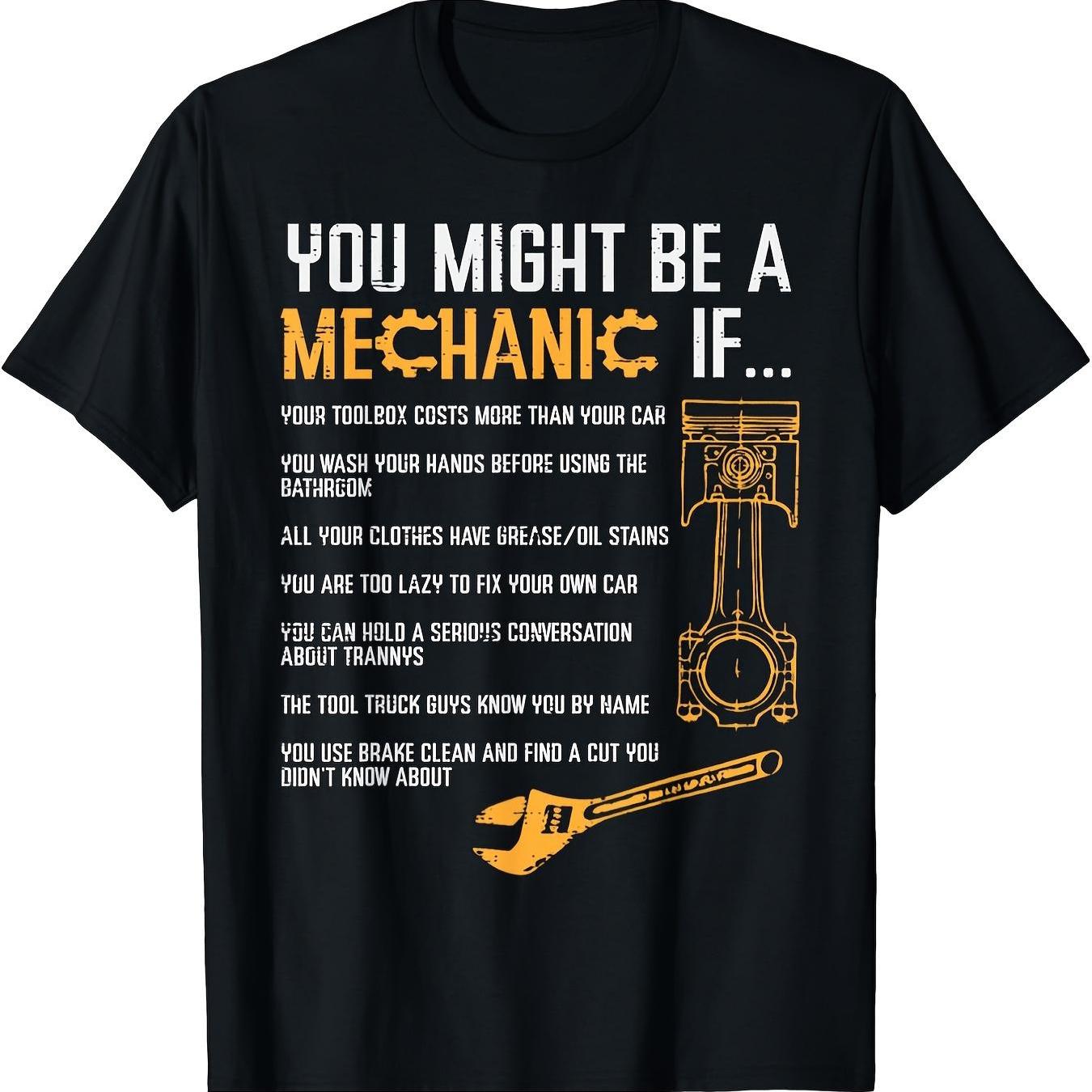 You Might Be A Mechanic If Fun - Men'S Fashion Garage 评论和价格