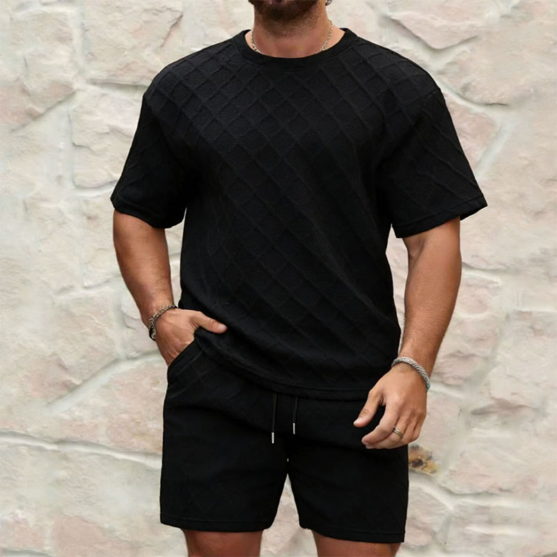 Men Summer New Shorts & T-Shir - Men'S Fashion Outfits 评论和价格