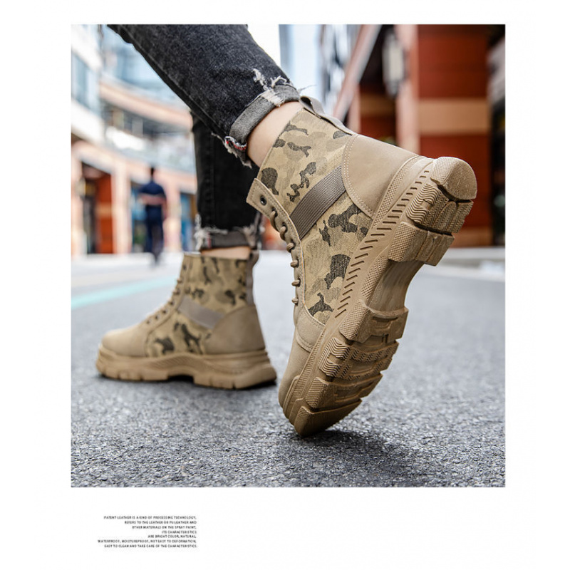 New Fashion men's high top boo - Men'S Fashion Hiking Boots 评论和价格