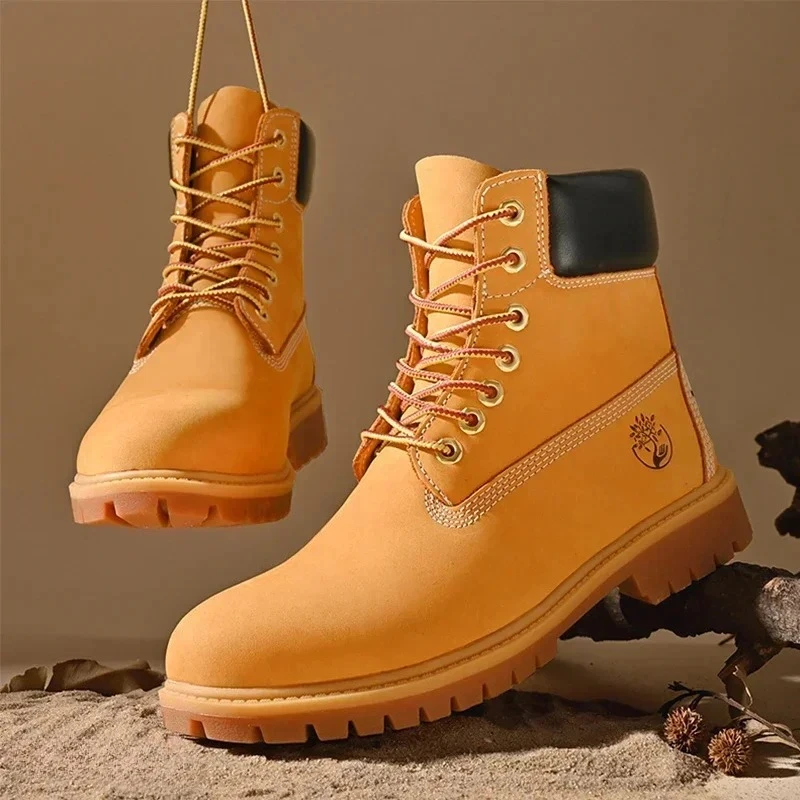 Boots Men High Top Boots High  - Men'S Fashion For 45 Years Old 评论和价格