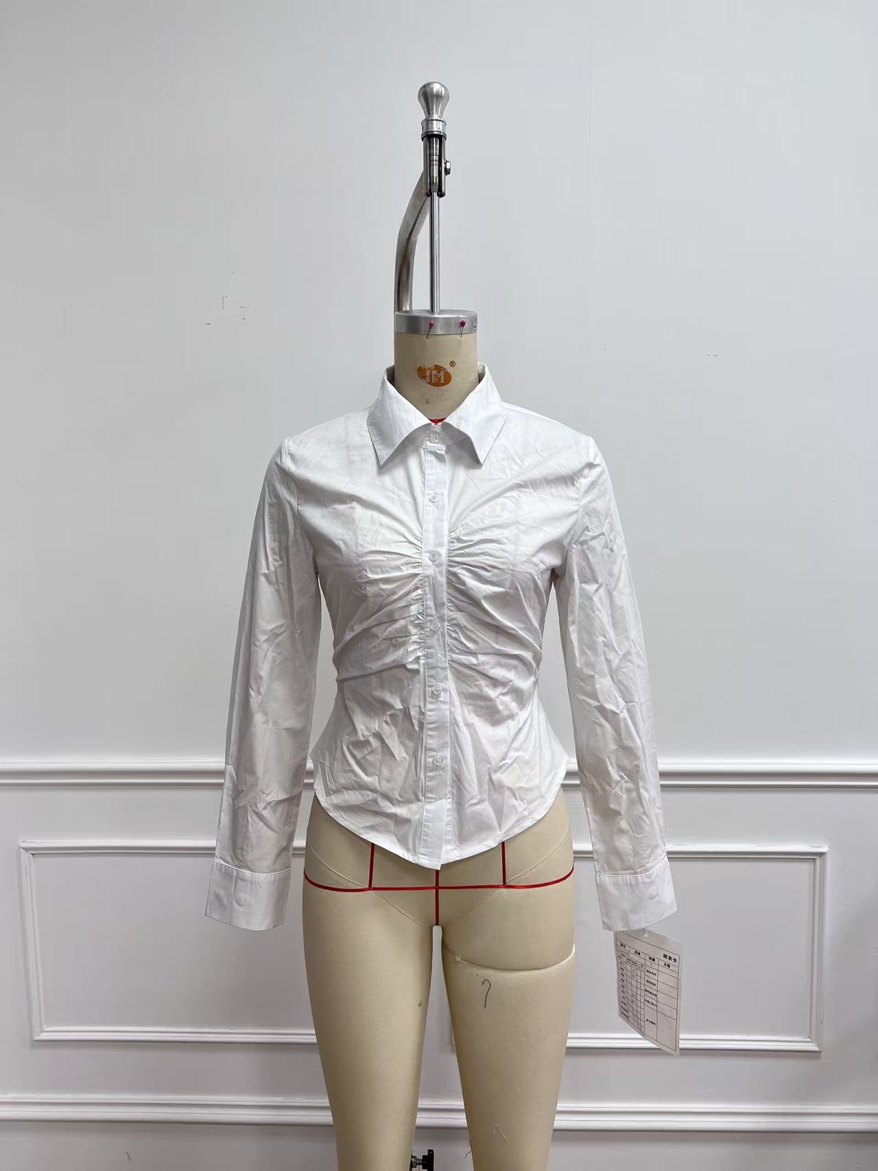 Women's button-down long-sleev - Polo Shirt Slim 评论和价格