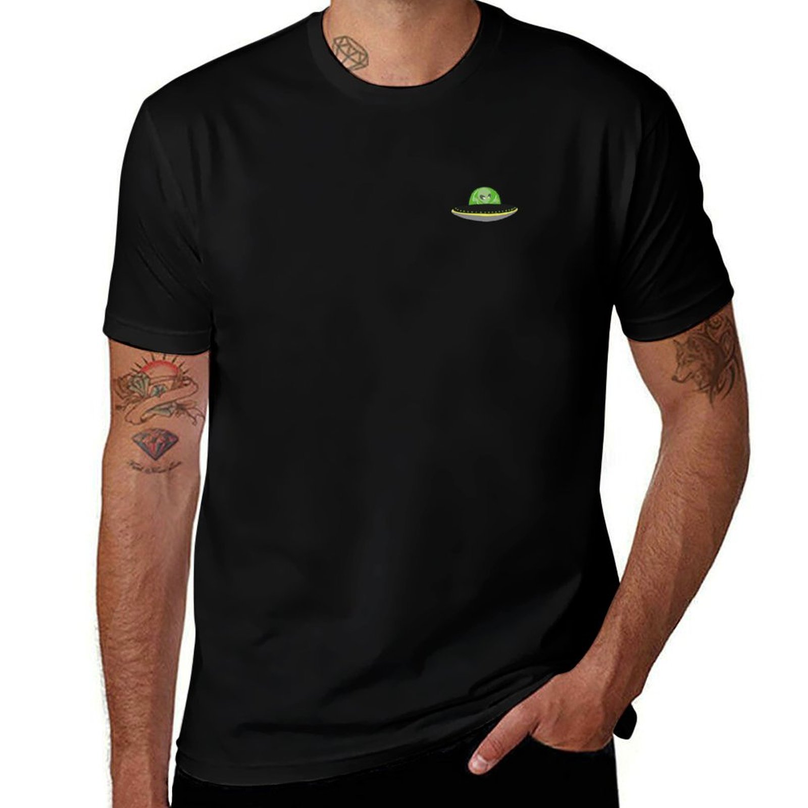 UFO Questioning! T-Shirt Stree - Men'S Fashion Questions 评论和价格